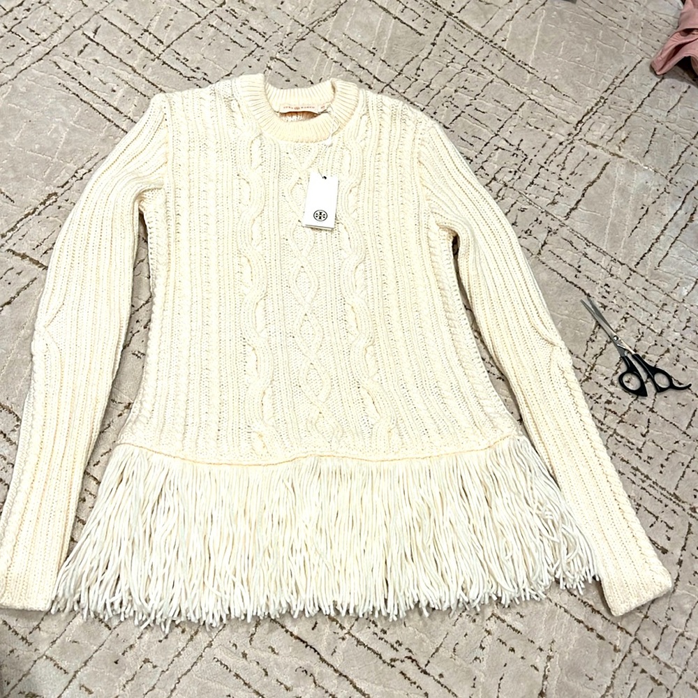 Tory Burch sweater new with tags size M